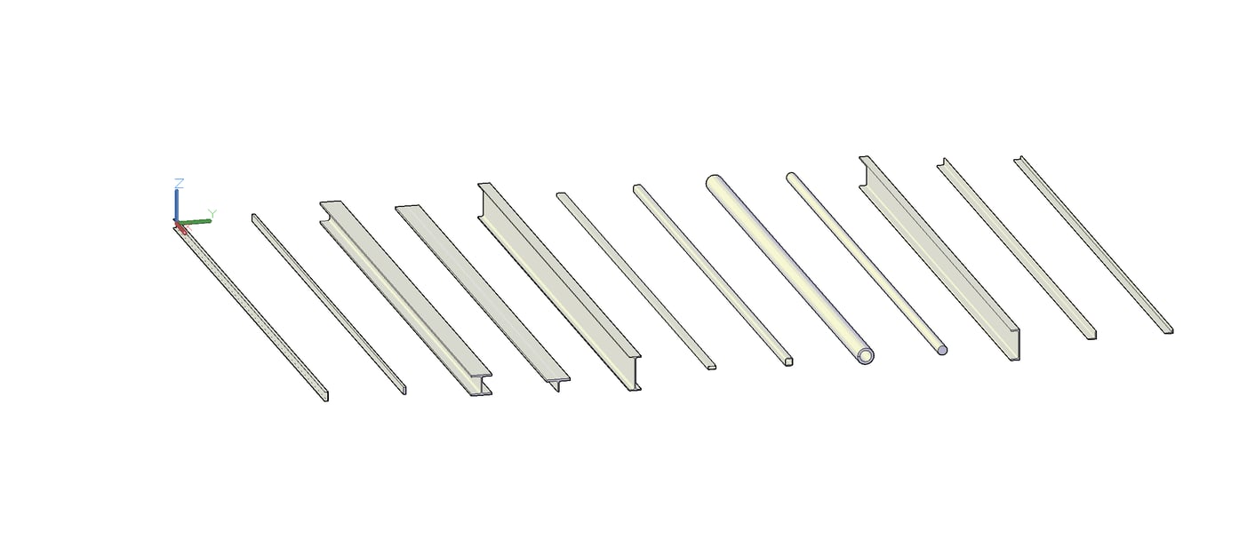 AutoCAD Plant 3D Steel structural catalog