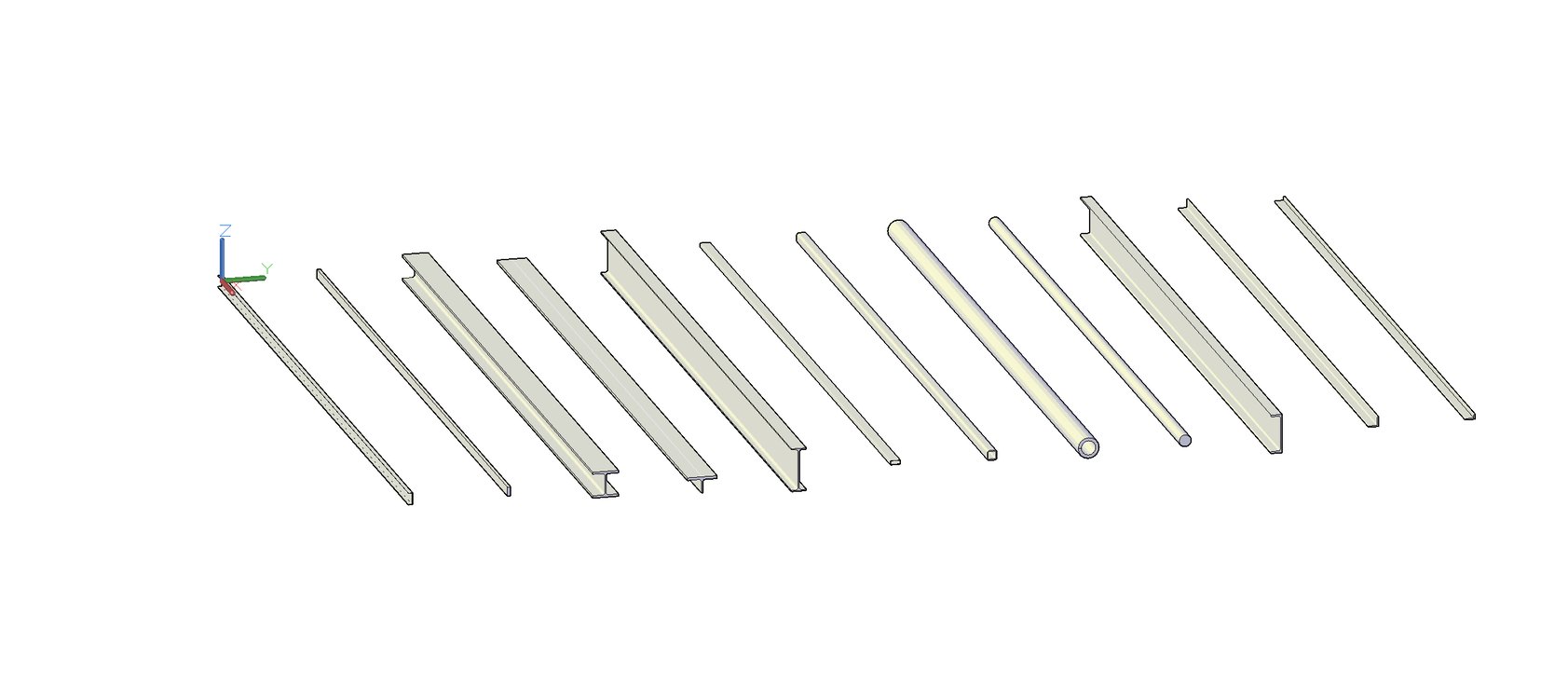 AutoCAD Plant 3D Steel structural catalog