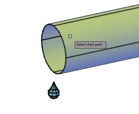 Screenshot of pipeline numbering with highlighted components