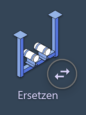 SuCri-Funktion Ersetzen in der Registerkarte SuCri, Modul 2, Schnellzugriff