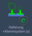 SuCri function Support + Clamping system [x] in the SuCri tab, Module 2, Turbo Tools