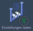 SuCri-Funktion Einstellungen laden in der Registerkarte SuCri, Modul 2