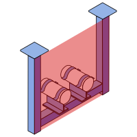 Icon of the Show front button